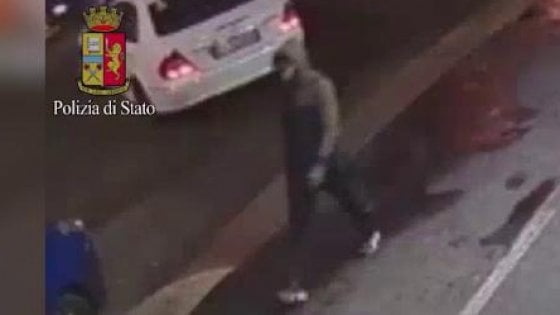 il killer di Villa Litta nel video della polizia il killer di Villa Litta nel video della polizia